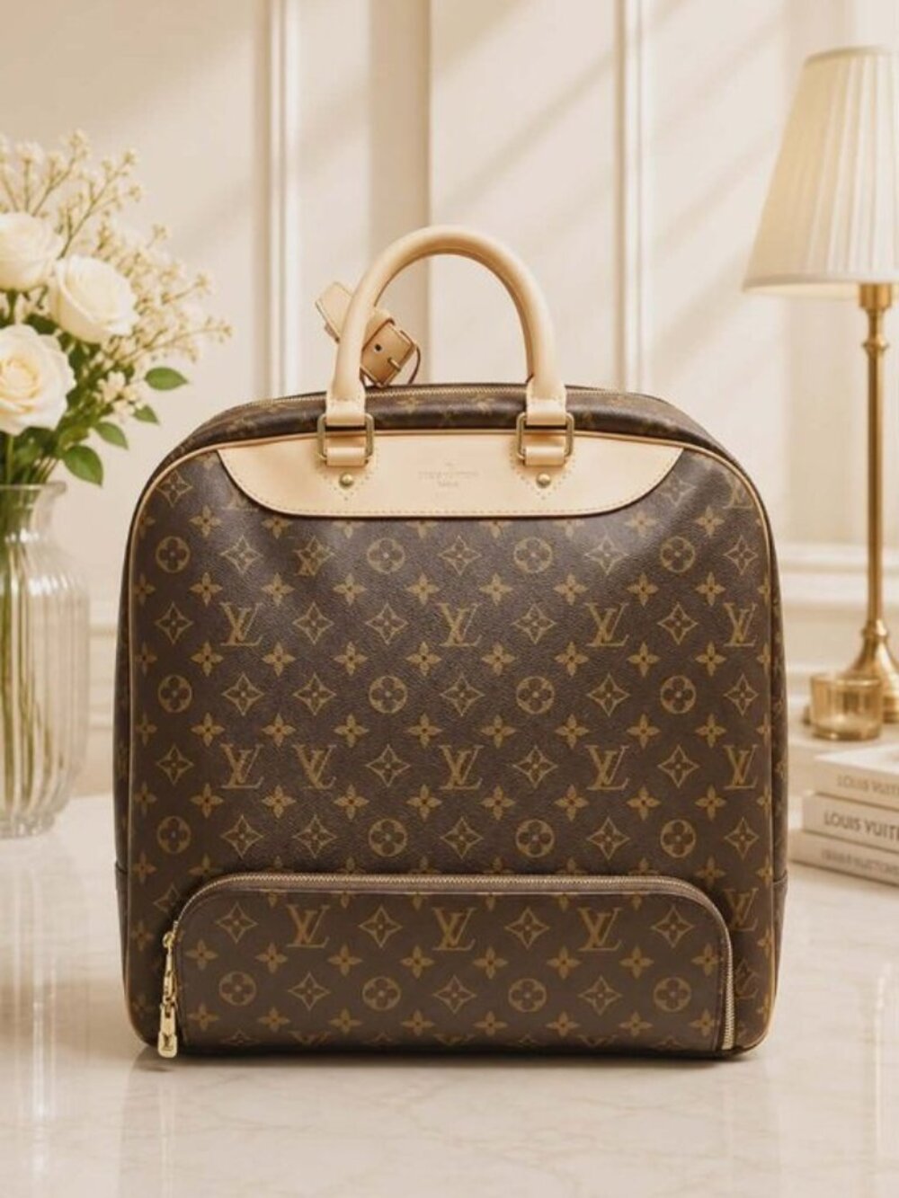 Authentic Louis Vuitton Evasion Monogram Travel Bag | Luxury Cheaper